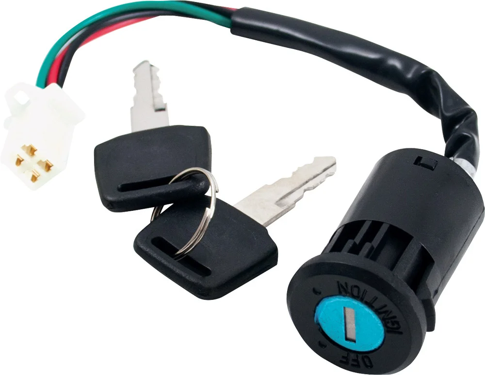MOGO PARTS 4-Stroke Ignition Switch - OEM Replacement Electrical Component