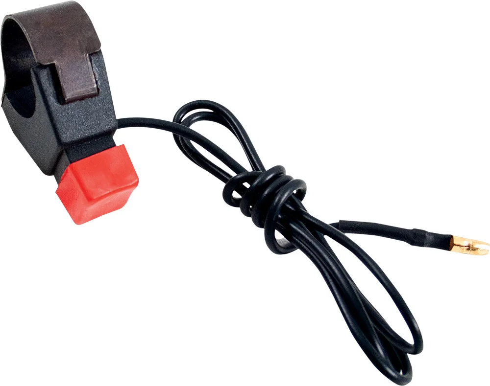 MOGO PARTS Tethered Handlebar Kill Switch - Electrical Safety Switch for Powersports