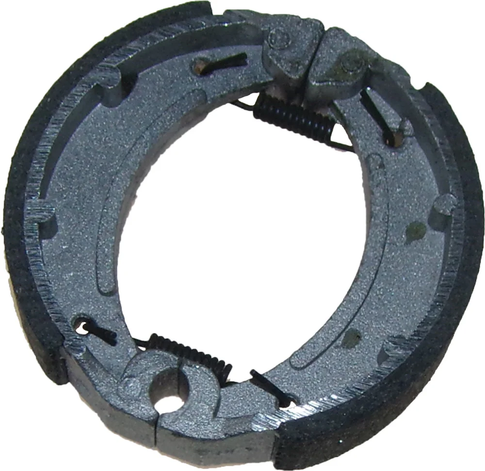 MOGO PARTS 13-0301 Scooter Drum Brake Shoes with Springs - High-Performance Brakes for Reliable Stopping Power