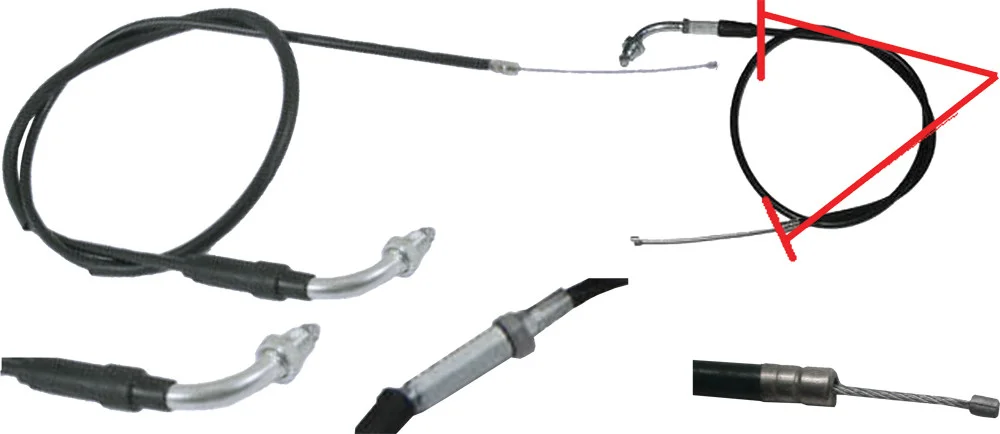 MOGO PARTS T2-300 Throttle Cable - Durable Hydraulic Control Line for Powersports Vehicles
