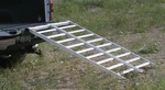OPEN TRAIL AR15-7 Aluminum Folding ATV/UTV Ramps - Durable Lightweight Towing Solution