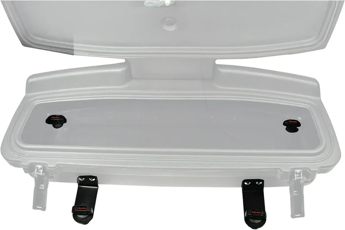 KOLPIN Trail Box Front Pol Mnt Kit - Durable Weatherproof Storage Solution for Powersports Vehicles