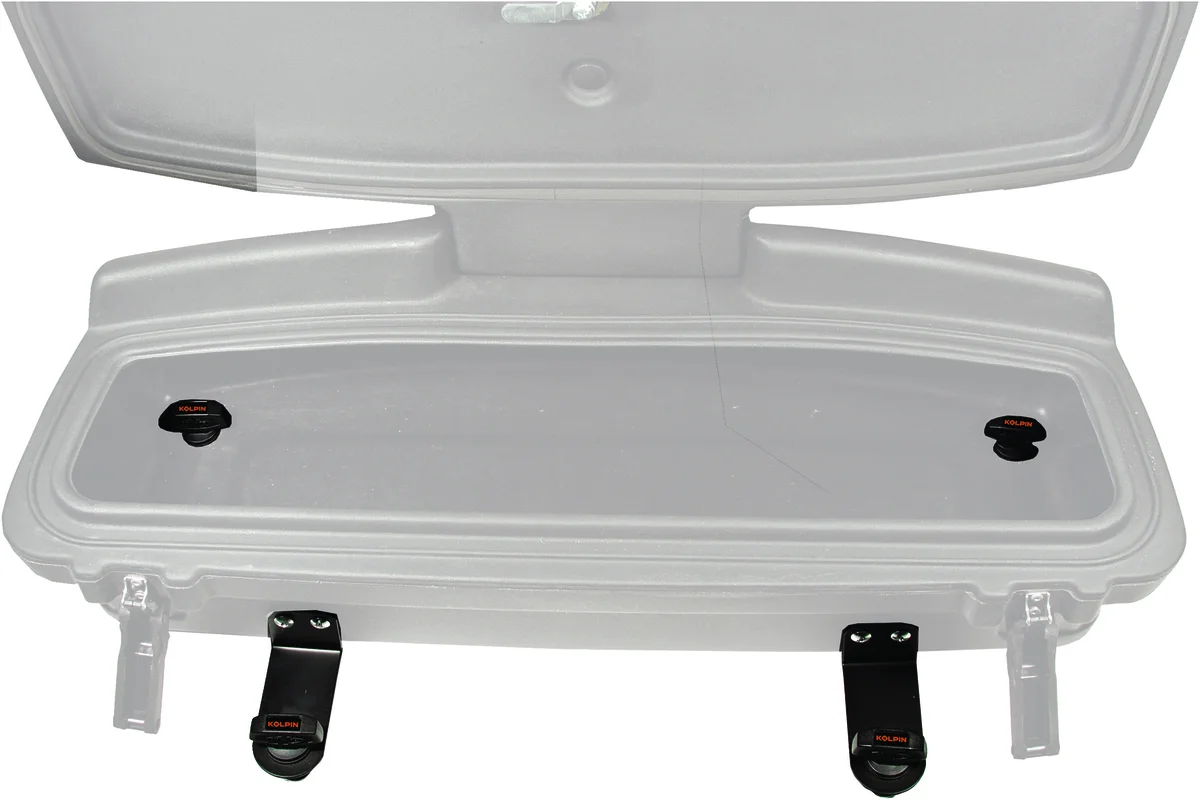 KOLPIN Trail Box Front Pol Mnt Kit - Durable Weatherproof Storage Solution for Powersports Vehicles