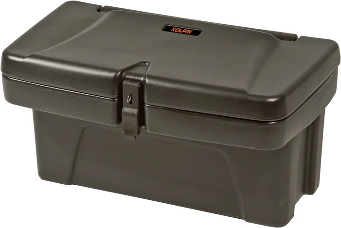 KOLPIN Kxp Saddle Storage Box Gen2 - Durable Gear Storage for Motorcycles