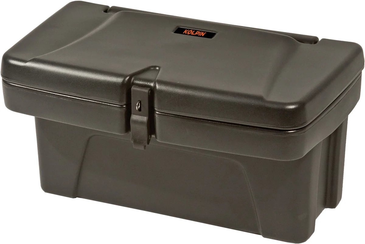 KOLPIN Kxp Saddle Storage Box Gen2 - Durable Gear Storage for Motorcycles