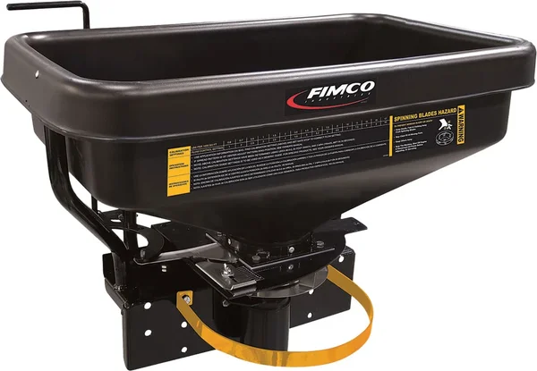 FIMCO 5301845 Spreader - 2.2 Cubic Ft Hopper for ATV Seed & Granular Material Distribution