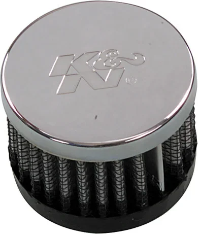 K&N 62-1330 Crankcase Vent Air Filter - Racing Engine Protection | Direct Mount Air Filter