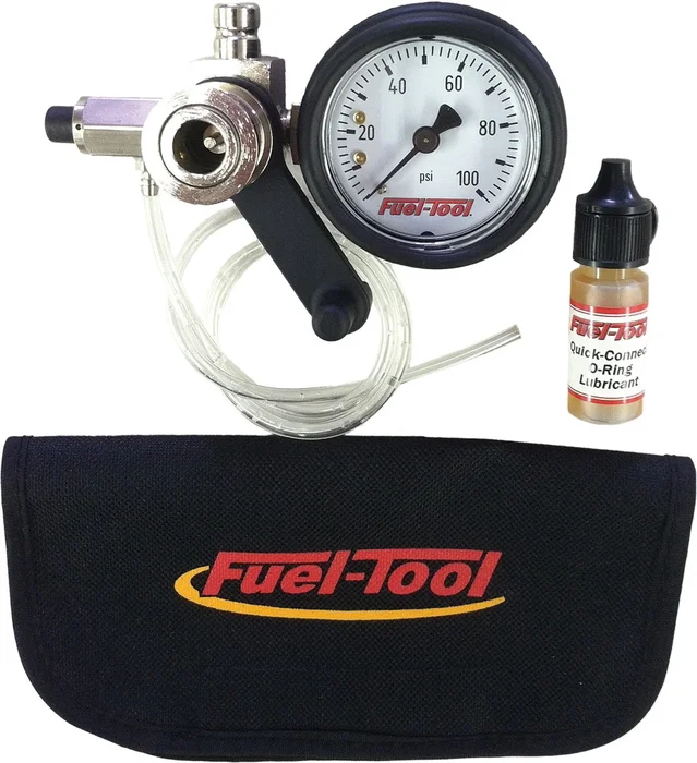 FUEL TOOL MC500 Fuel Pressure Gauge - Precision Fuel System Monitoring Tool for Powersports Enthusiasts