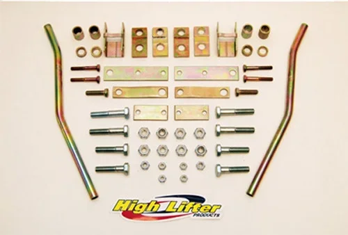 HIGH LIFTER 2-Inch Rear Suspension Lift Kit for ATVs - 12 lbs High-Strength Steel