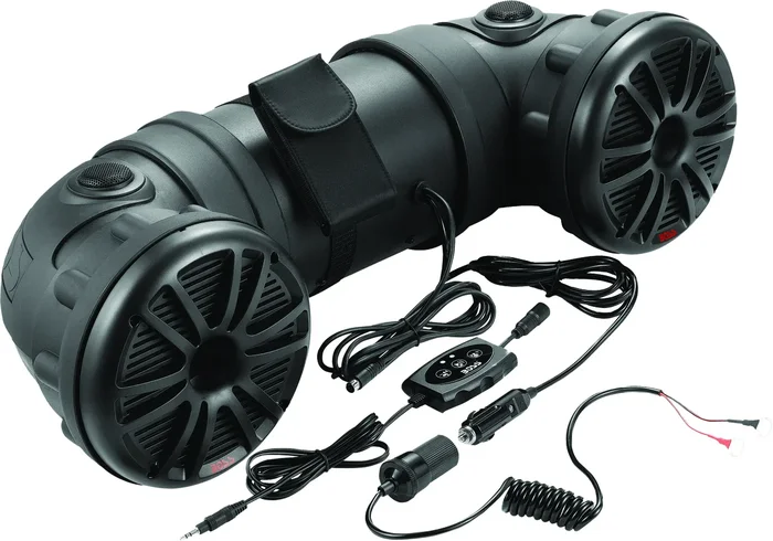 BOSS AUDIO ATV25B ATV/UTV Speaker System - 450W Bluetooth LED Speaker with Remote Control