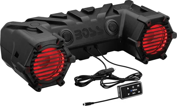 BOSS AUDIO ATV30BRGB ATV/UTV Speaker System - High-Power Audio for Off-Road Adventures