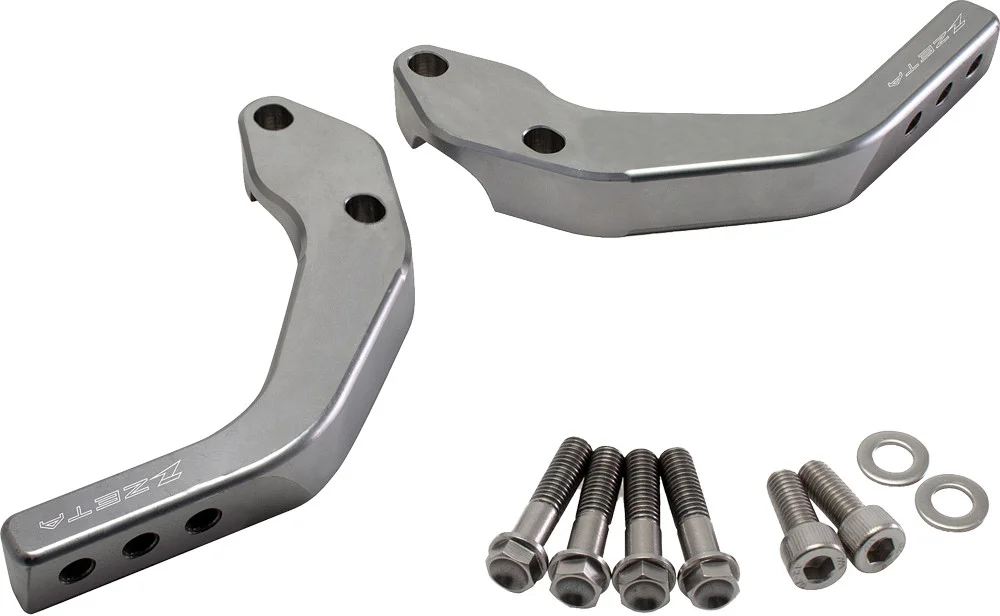 ZETA Armor Handguards BC Mount - Black Aluminum with Durable Plastic Bumpers | Mounts/Brackets