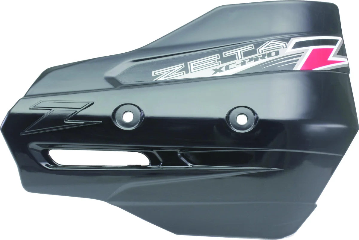 ZETA XC Pro Protector Handguard Shields - Durable Black Handguards for Powersports