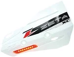 ZETA XC Flasher Protector Handguard Shields - Durable ABS Plastic Handlebar Guards for Powersports