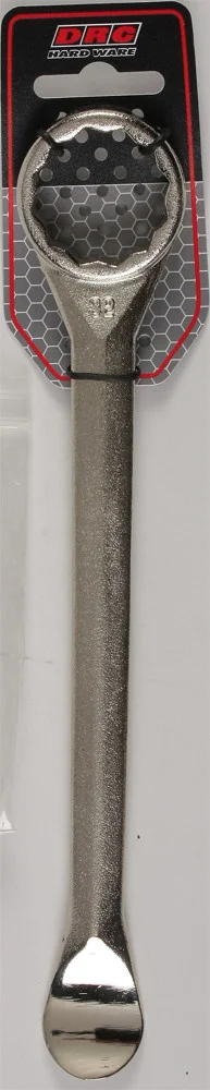 DRC Pro Spoon Tire Iron w/Wrench - 10-Inch Drop-Forged Steel Tire Tool for Riders