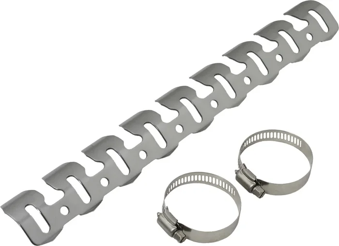 DRC D31-01-110 4-Stroke Header Guard - Durable Exhaust Protection for Powersports Vehicles