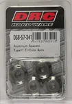 DRC D58-57-341 Aluminum Spacers Type 11 - High-Quality Hardware for Powersports