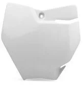 Polisport Plastic Front Number Plate - Ultra-Lightweight OEM Fit for Dirt Bikes