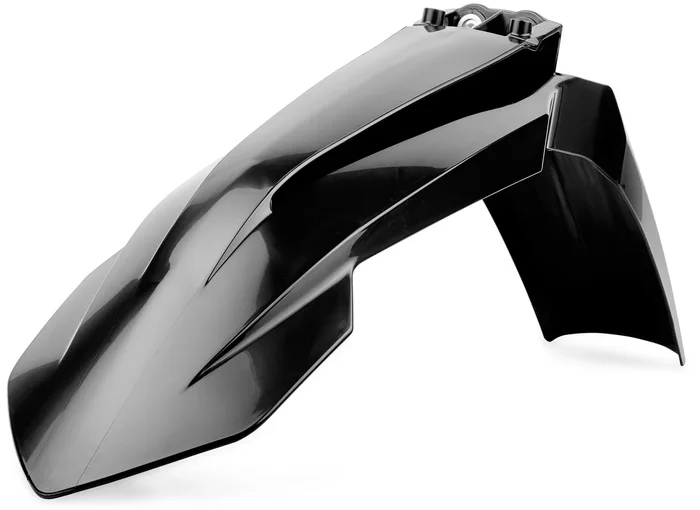 Polisport Front Fender - Durable Glossy Plastic for Dirt Bikes
