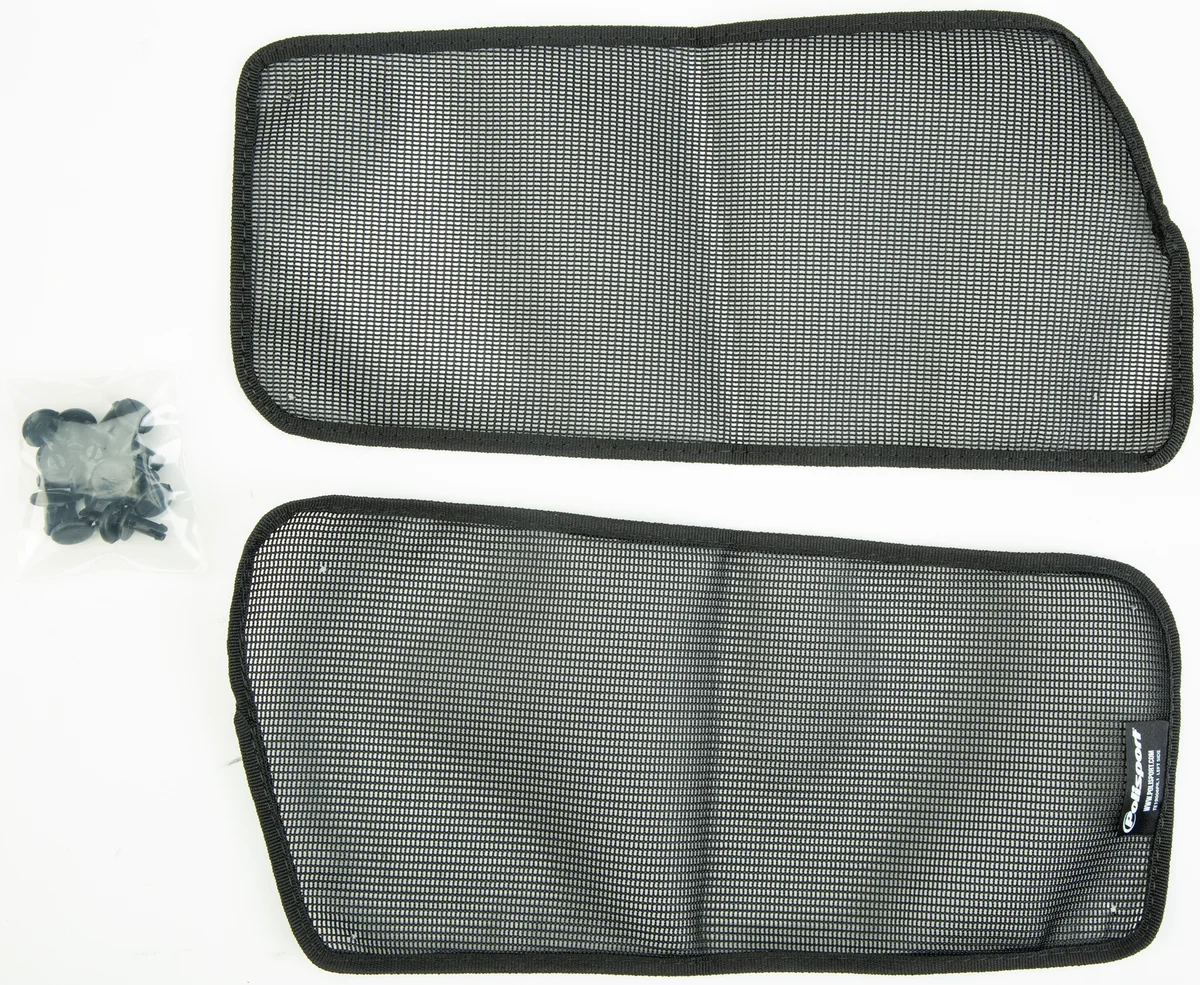 POLISPORT Mesh Louver Cover - Durable Ventilation Body Cover for Motorcycles & ATVs