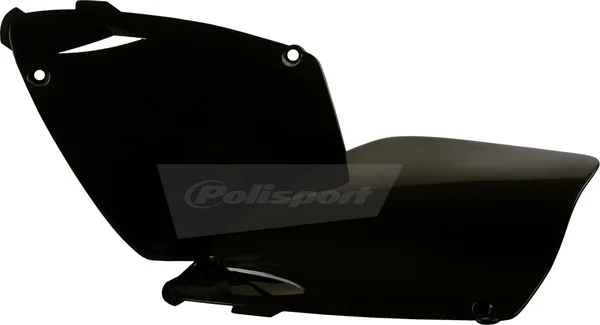 Polisport Durable Plastic Side Number Plate for Dirt Bikes - Glossy, OEM-Style Fit