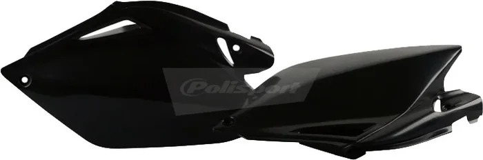 Polisport Glossy Durable Plastic Side Number Plate for Dirt Bikes - OEM Quality Replacement