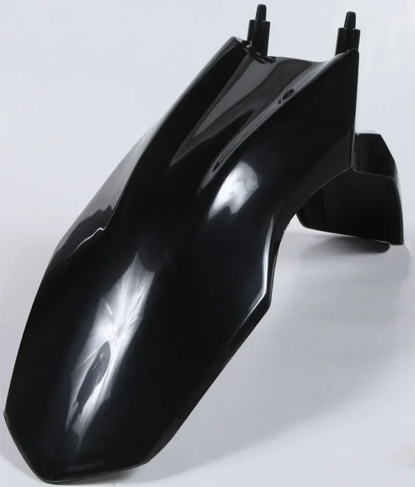 Polisport DGP Technology Front Fender for Dirt Bikes - Durable Gloss Black Finish