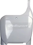 Polisport Plastic Front Number Plate - Ultra-Lightweight & Durable Dirt Bike Accessory