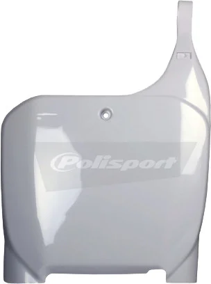 Polisport Plastic Front Number Plate - Ultra-Lightweight & Durable Dirt Bike Accessory