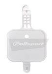 Polisport Ultra-Lightweight Plastic Front Number Plate for Dirt Bikes