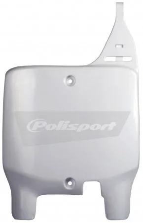 Polisport 8667000001 Plastic Front Number Plate - Ultra-Lightweight OEM Fit Dirt Bike Part
