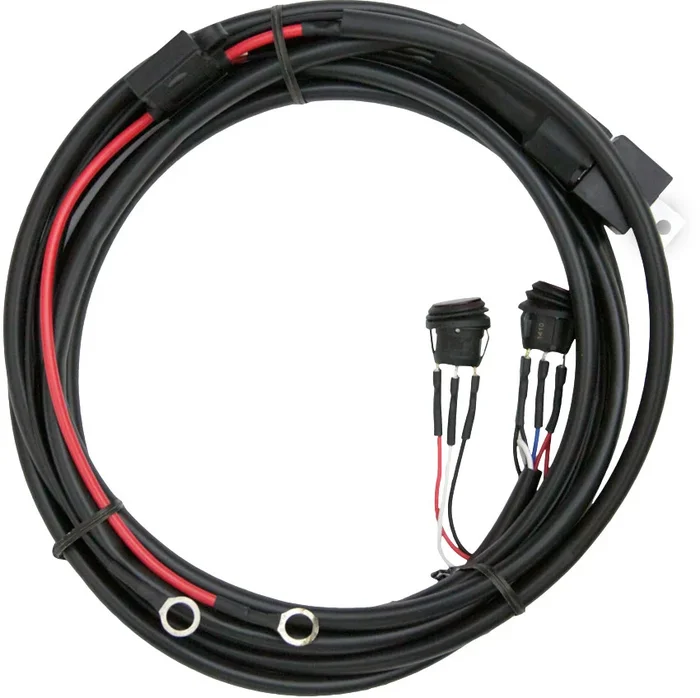 RIGID Radiance Wire Harness - Durable Mounts/Brackets for Off-Road Vehicles