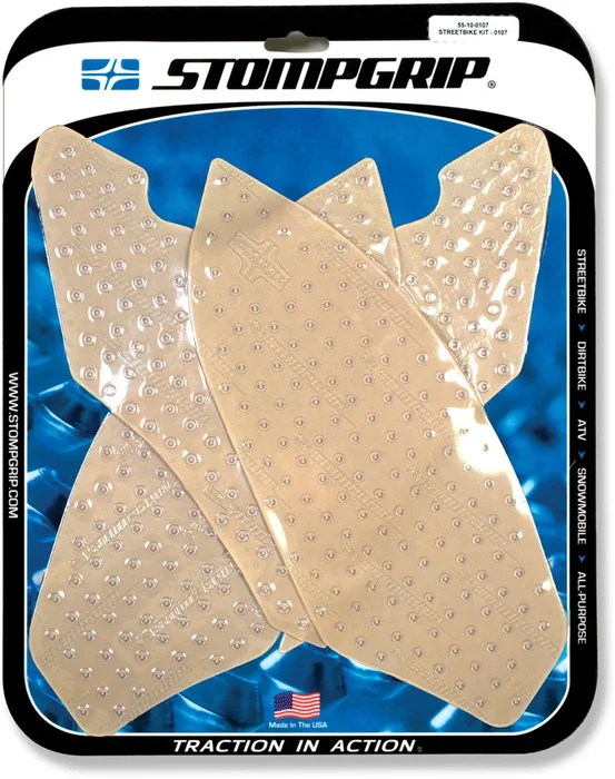 STOMPGRIP 55-10-0107C Street Traction Pad - Premium Body Protection for Riders