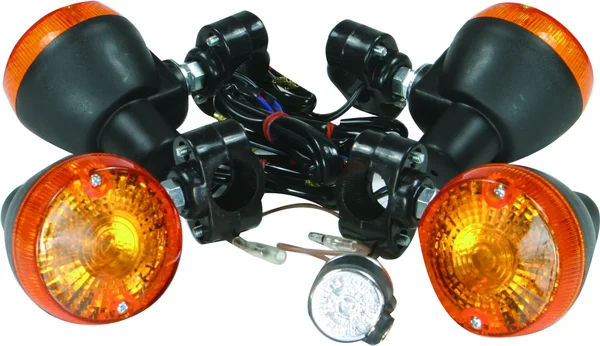 FIRE POWER Turn Signal Kit - Enhanced Visibility for 3/4 Wheeler Riders