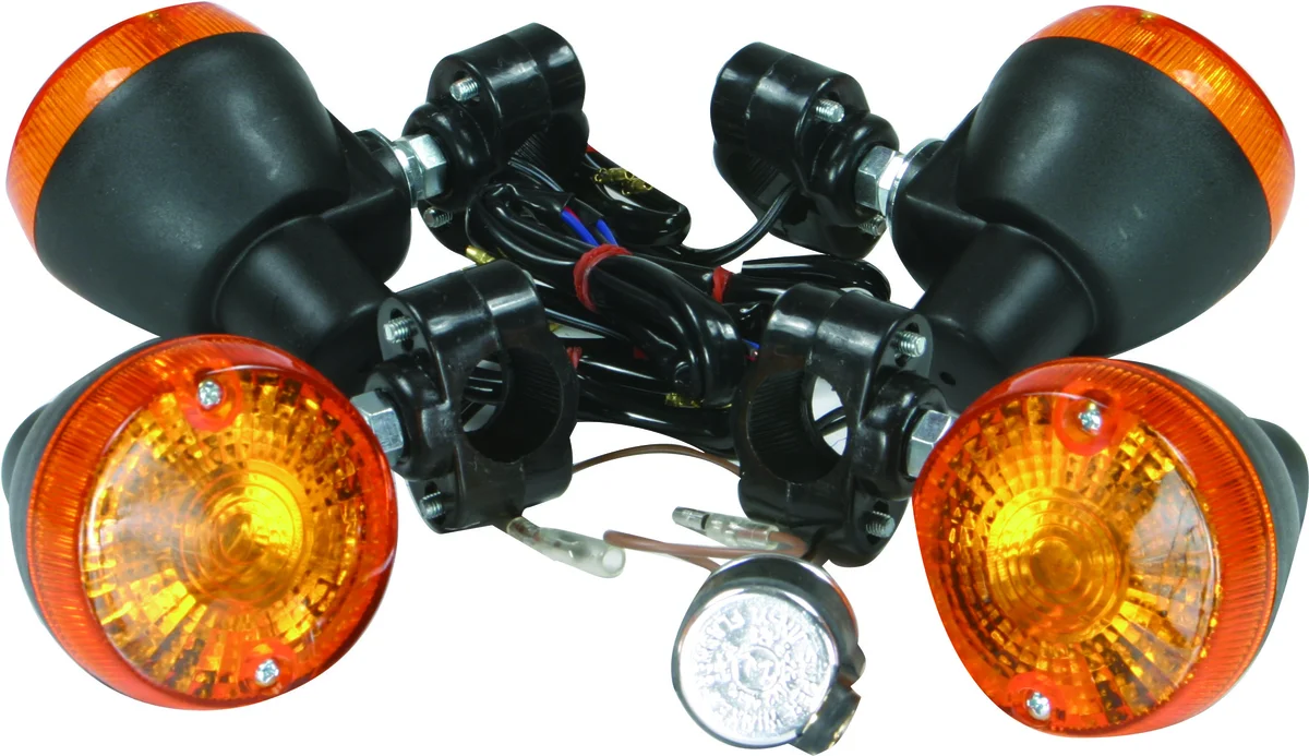 FIRE POWER Turn Signal Kit - Enhanced Visibility for 3/4 Wheeler Riders