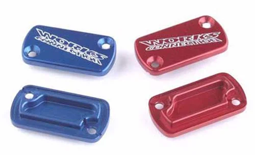 WORKS Front Master Cylinder Cover - Durable & Precision Engineered for Powersports