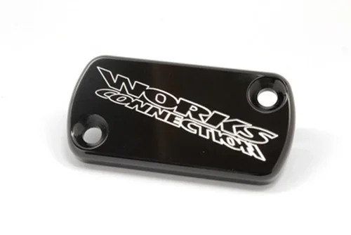WORKS 21-105 Front Master Cylinder Cover - Durable & Reliable Motorcycle Parts