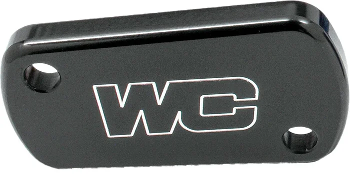 WORKS Rear Master Cylinder Cover - Durable Aluminum Body Kit for Enhanced Brake Performance