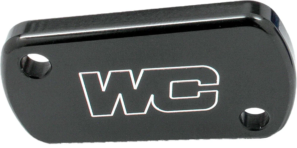 WORKS Rear Master Cylinder Cover - Durable Aluminum Body Kit for Enhanced Brake Performance
