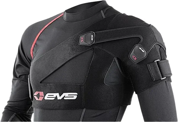 EVS SB03BK-S Shoulder Support - Durable Safety Guard for Riders