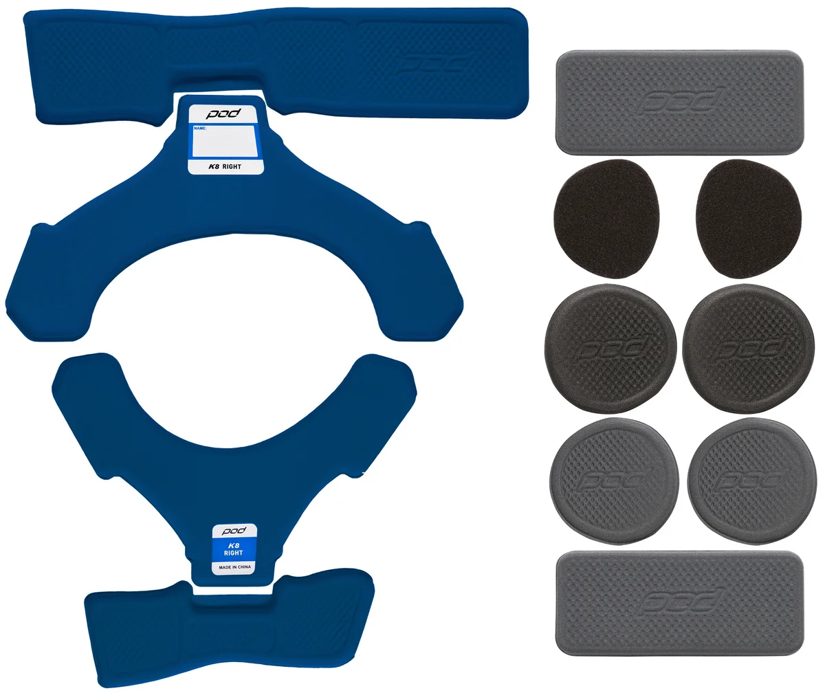 POD Knee Brace Replacement Pad Set - Durable Support for Riders