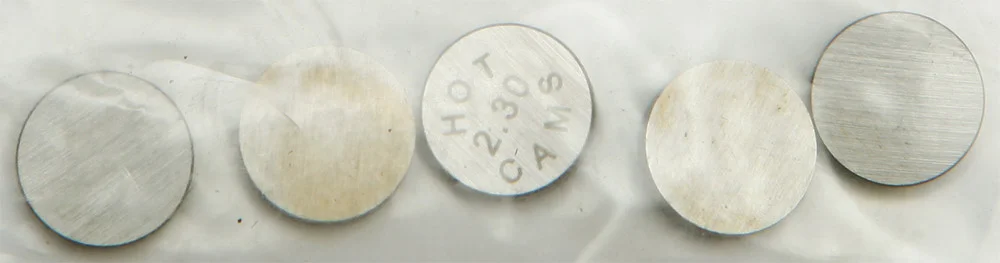 Hot Cams 5PK1000230 Shim Package Refills - Engine Performance Enhancer for Powersports Vehicles