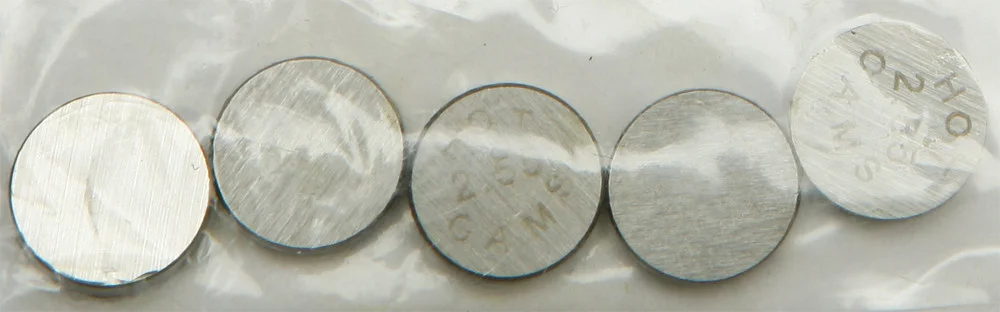 Hot Cams 5PK1000255 Shim Package Refills - Engine Performance Upgrade Kit