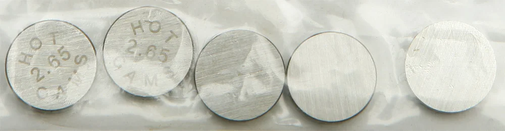 Hot Cams 5PK1000265 Shim Package Refills - High-Performance Engine Adjustment Kit
