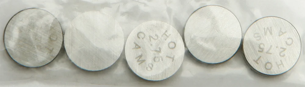 Hot Cams 7.48mm Valve Shim Refill Pack (5-Pack) - Precision Engine Tuning for Powersports