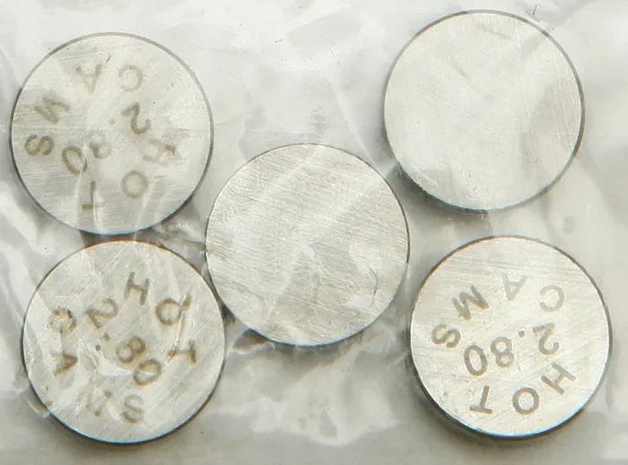 Hot Cams 5PK1000280 Shim Package Refills - High-Performance Engine Adjustment Kit