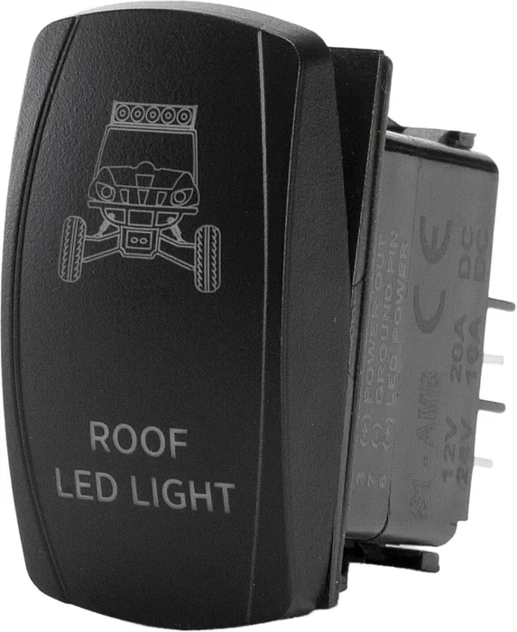 FLIP SC1-AMB-L38 Dash Switch - Durable, Reliable Switch for Powersports Vehicles