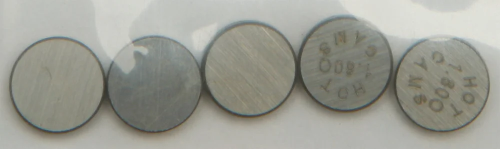 Hot Cams 7.48mm Valve Shim Refill Pack - 180 Piece Assorted Sizes for Engine Performance