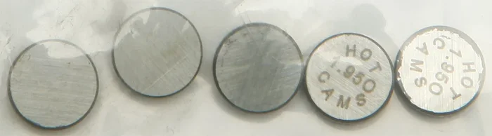 Hot Cams 5PK748195 Shim Package Refills - Precision Engine Adjustment Kit for Enhanced Performance