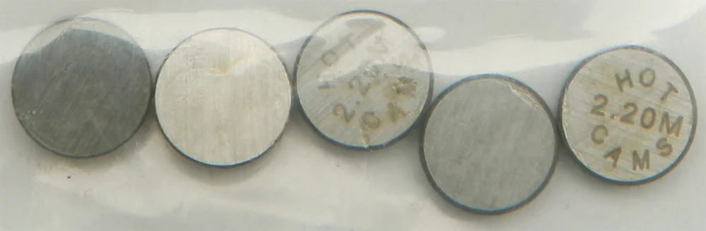 Hot Cams 5PK748220 Shim Package Refills - Engine Performance Enhancer for Powersports Vehicles